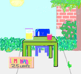 lemonade stand graphic by NIPPIES(sm)