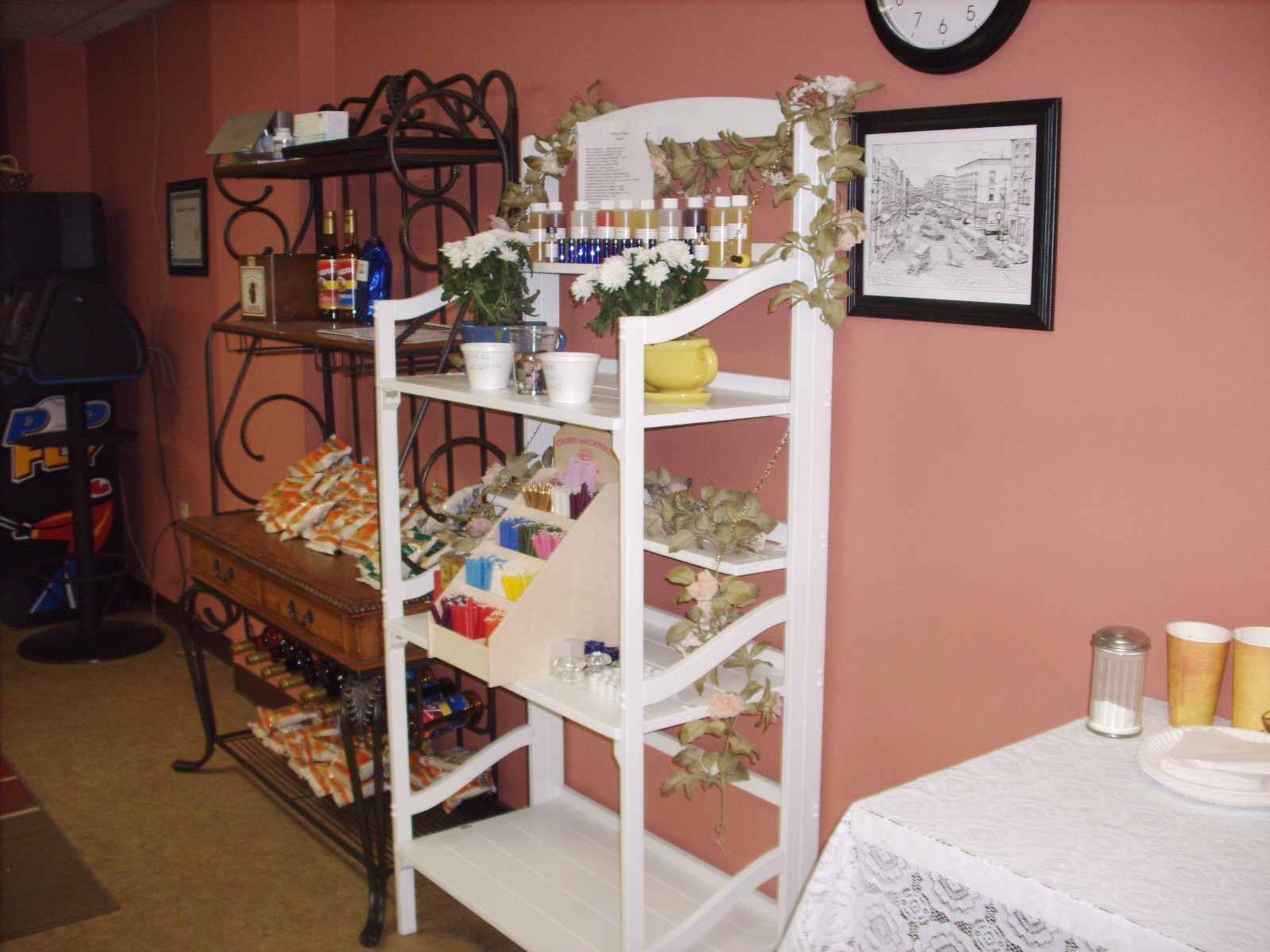 We offer a variety of candles and other items at City Perk in Pittston PA.