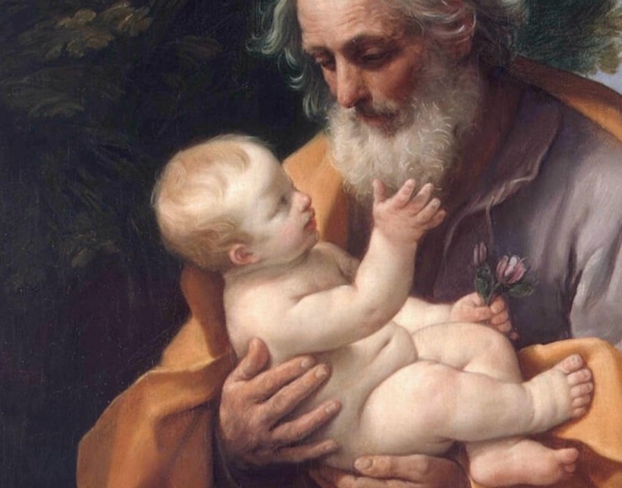 Painting of Saint Joseph the father of Jesus Christ